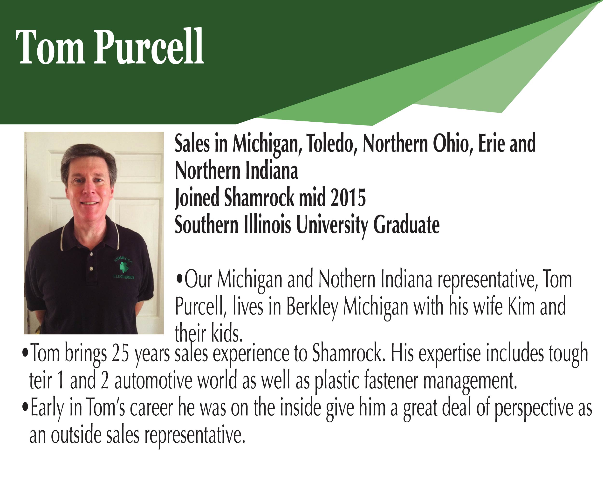 shamrock resume
