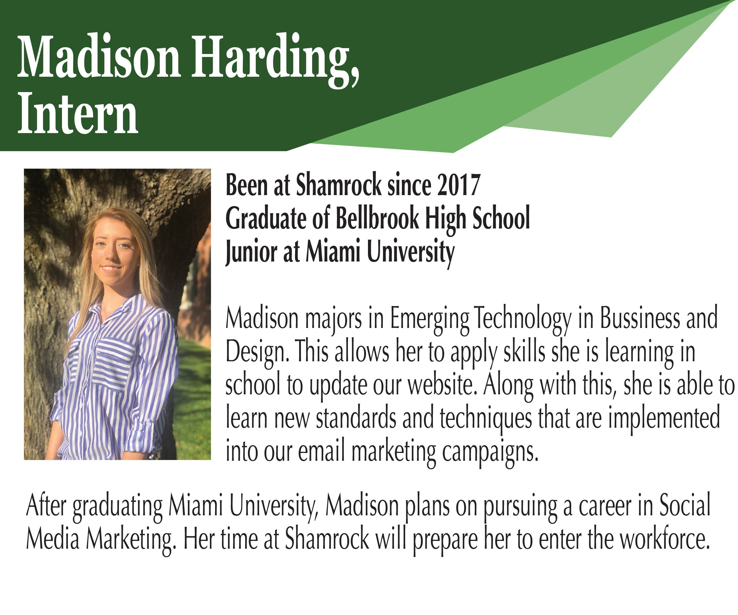 shamrock resume